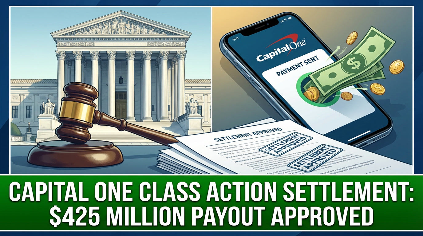 Capital One $425M Class Action Settlement 2026